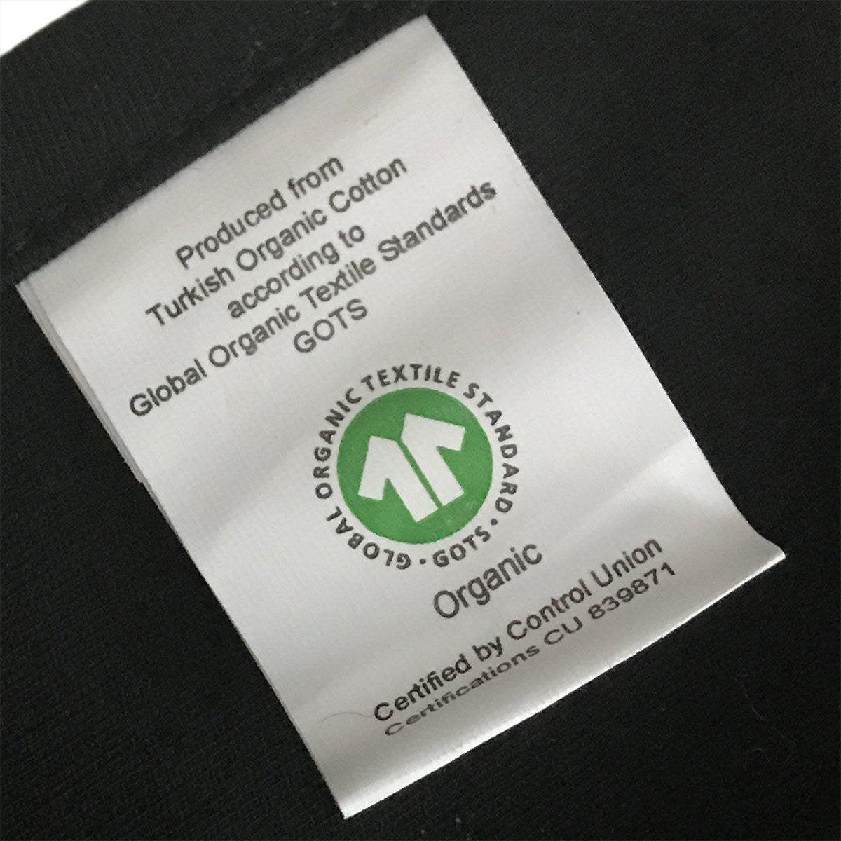 GOTS organic cotton certification label