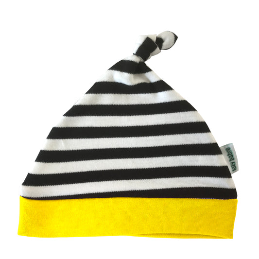 Lazy Baby® Organic Stripy Knotted Baby Hat – A Perfect New Baby Gift